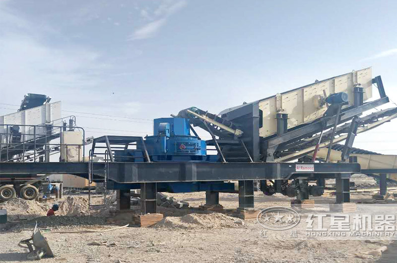 砂岩生产现场实拍 砂岩生产现场实拍