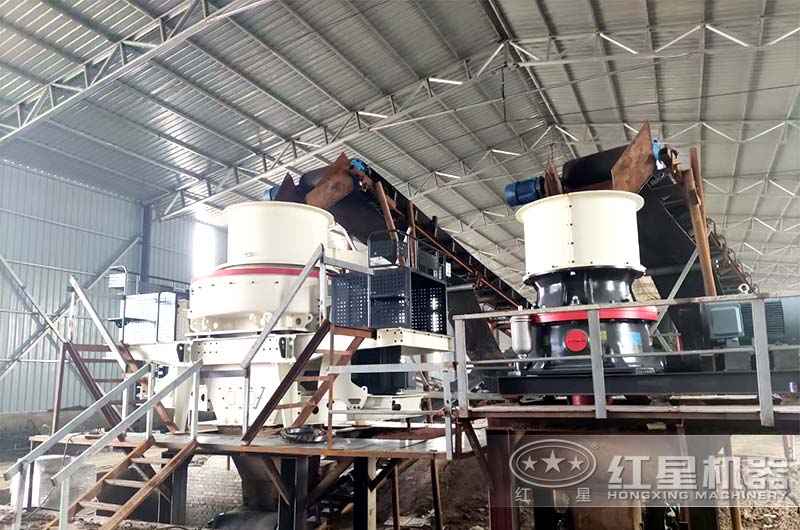 时产100吨硅石制砂生产线设计方案二 时产100吨硅石制砂生产线设计方案二