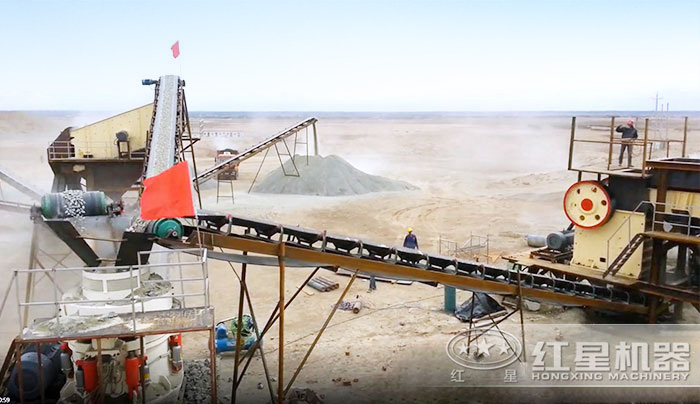 破碎生产现场展示 破碎生产现场展示