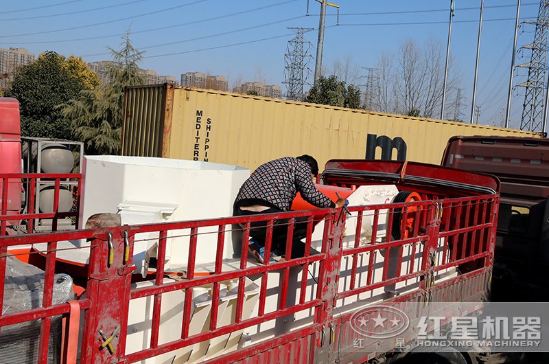 红星机器石头制砂机现场发货 红星机器石头制砂机现场发货