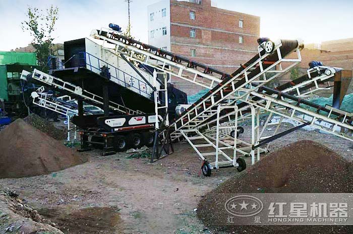 直入工地便可对废弃建筑垃圾破碎制砂