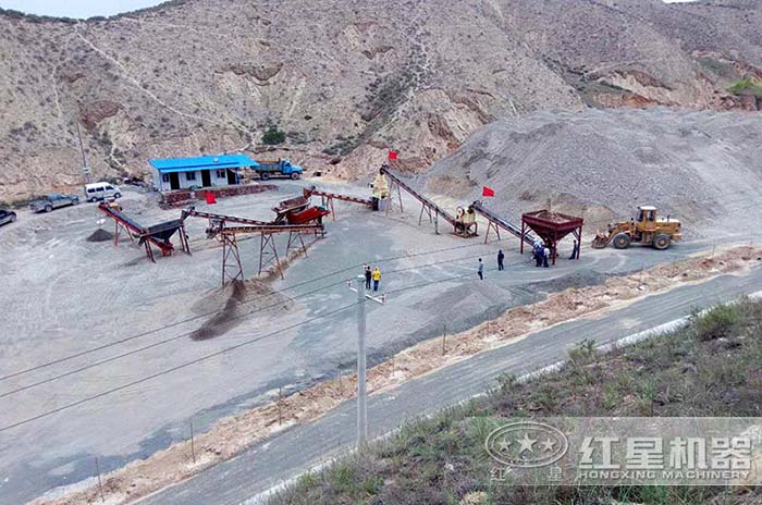 ku游登录平台绿色制砂现场